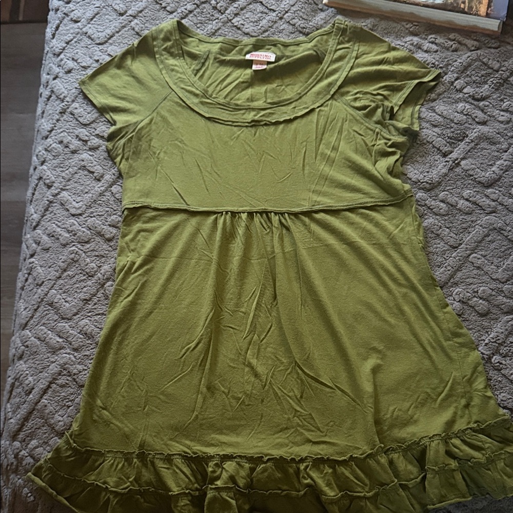 Mossimo Supply Co. Olive Green Top